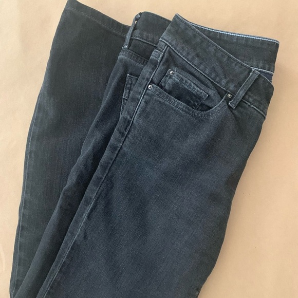 🇺🇸 Banana Republic black classic skinny jeans Size 10 - Picture 4 of 9